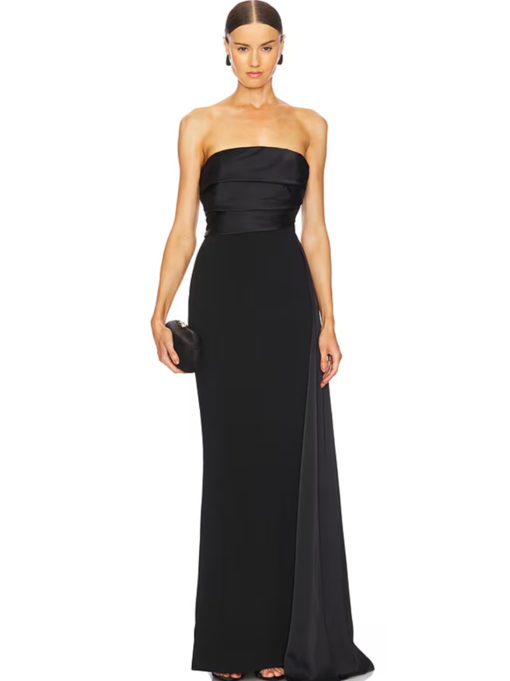 Black formal long dress from Revolve